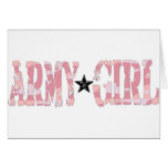 Army Girl Cards