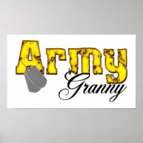 Army Granny Posters