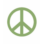 Army Green Peace Sign Products t-shirts