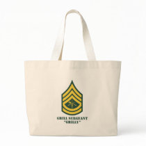 Army Grill Sergeant Canvas Bag