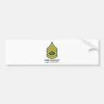 Army Grill Sergeant Bumper Sticker