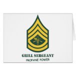 Army Grill Sergeant cards