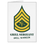 Army Grill Sergeant cards