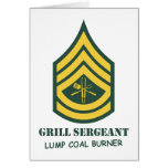 Army Grill Sergeant cards