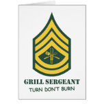 Army Grill Sergeant Card