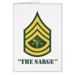 Army Grill Sergeant cards