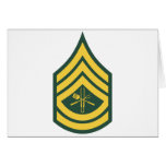 Army Grill Sergeant cards