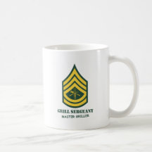 Army Grill Sergeant Coffee Mug