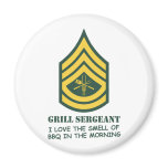 Army Grill Sergeant magnets