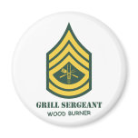 Army Grill Sergeant magnets