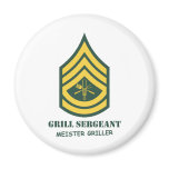 Army Grill Sergeant magnets