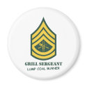 Army Grill Sergeant magnets