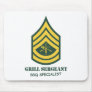 Army Grill Sergeant Mouse Pad