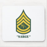Army Grill Sergeant mousepads