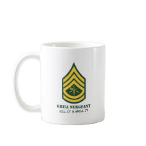 Army Grill Sergeant Mug