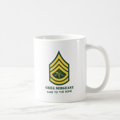 Army Grill Sergeant Mug