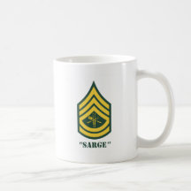Army Grill Sergeant Mugs