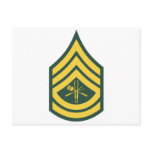 Army Grill Sergeant postcards