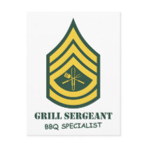 Army Grill Sergeant