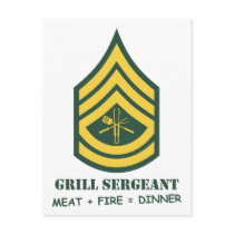 Army Grill Sergeant