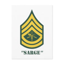 Army Grill Sergeant