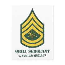 Army Grill Sergeant