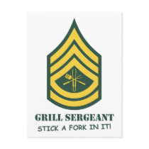 Army Grill Sergeant