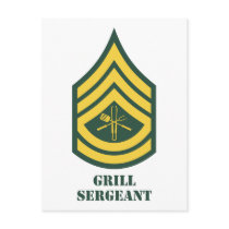 Army Grill Sergeant