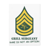 Army Grill Sergeant