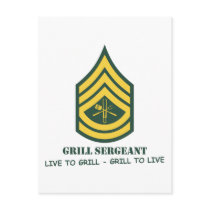 Army Grill Sergeant