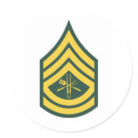 Army Grill Sergeant stickers