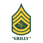 Army Grill Sergeant t-shirts