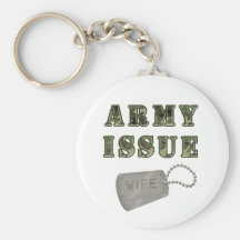 Army Issue Wife Keychain
