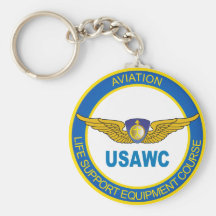 Army Life Support Equipment Course Keychains
