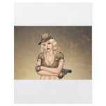 Army, Military Pin-up Good Girl by Al Rio Art flyers