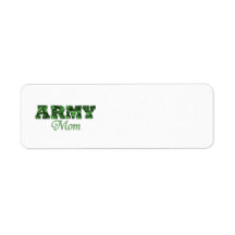 Army Mom Address Labels