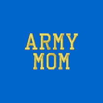 ARMY MOM embroidered shirts
