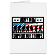 ARMY MOM GREETING CARDS