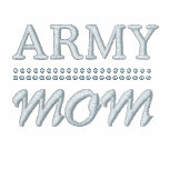 Army Mom Military Pride Embroidered Hoodies