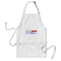 Army Mom Patriotic Apron