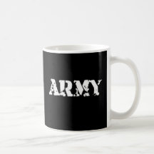 ARMY MUG BLACK