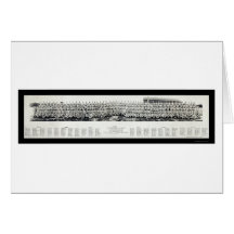 Army Officer WWII Photo 1946 Greeting Cards