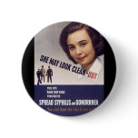 Army Propaganda Poster VD Avoid Prostitutes! buttons