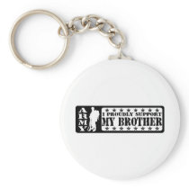 ARMY - Proudly Support Brother Keychain