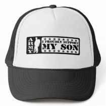 ARMY - Proudly Support Son Trucker Hat