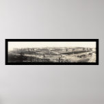 Army Review Devens Photo 1918 Print