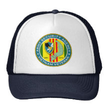 Army Security Agency - Vietnam Veteran Trucker Hats