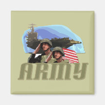 ARMY Tshirts and Gifts Refrigerator Magnet