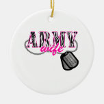 Army Wife Christmas Ornaments