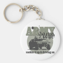 Army Wife Key Chains